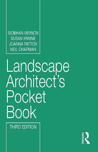 Landscape Architect's Pocket Book cover