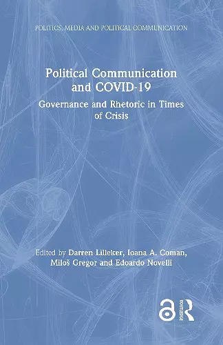 Political Communication and COVID-19 cover