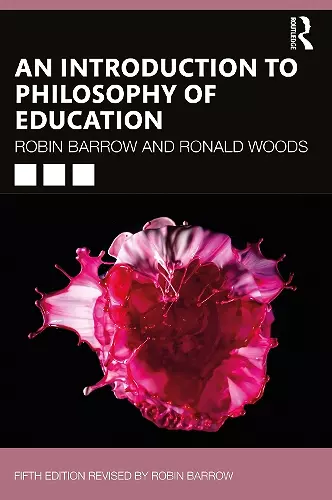 An Introduction to Philosophy of Education cover