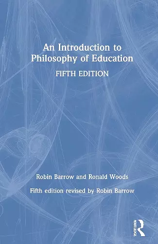 An Introduction to Philosophy of Education cover