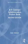 JCT Contract Administration Pocket Book cover