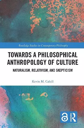 Towards a Philosophical Anthropology of Culture cover