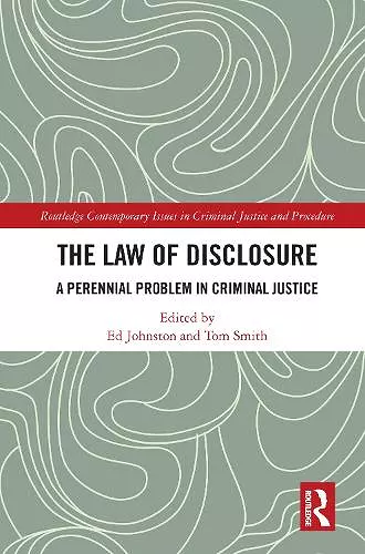 The Law of Disclosure cover