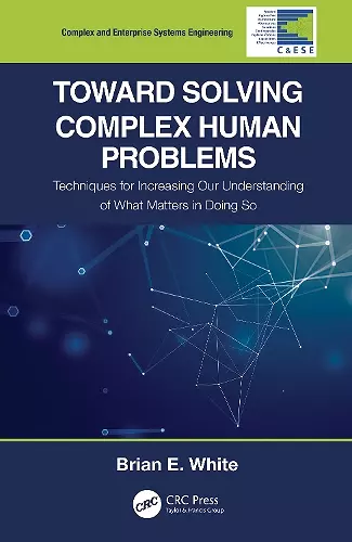 Toward Solving Complex Human Problems cover