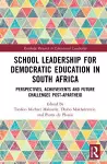 School Leadership for Democratic Education in South Africa cover