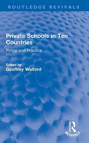 Private Schools in Ten Countries cover