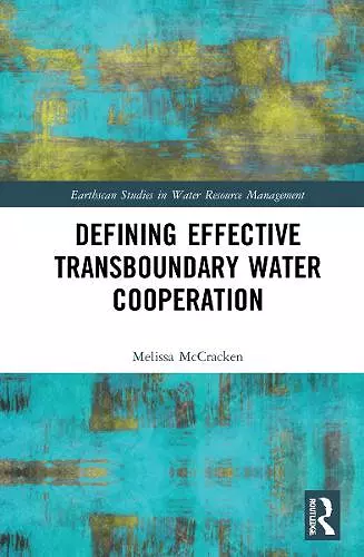 Defining Effective Transboundary Water Cooperation cover