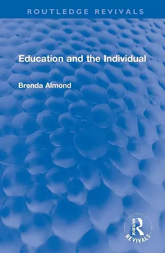 Education and the Individual cover