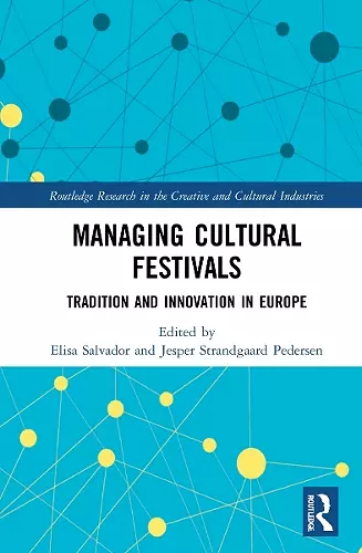 Managing Cultural Festivals cover