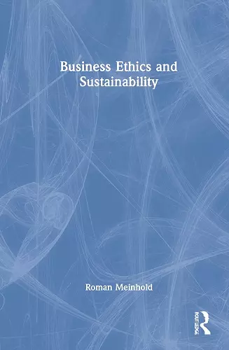 Business Ethics and Sustainability cover