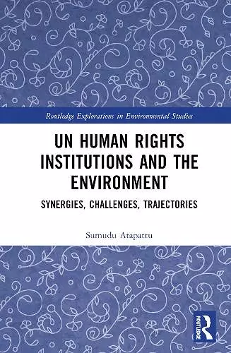 UN Human Rights Institutions and the Environment cover