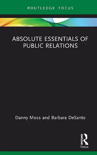 Absolute Essentials of Public Relations cover