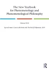 The New Yearbook for Phenomenology and Phenomenological Philosophy cover