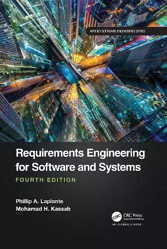 Requirements Engineering for Software and Systems cover