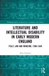 Literature and Intellectual Disability in Early Modern England cover