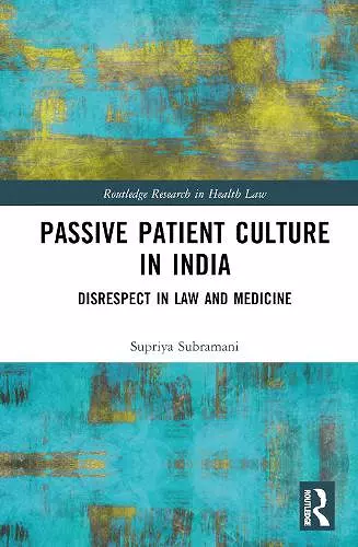 Passive Patient Culture in India cover