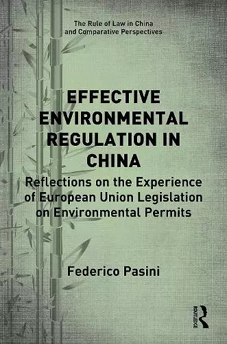 Effective Environmental Regulation in China cover