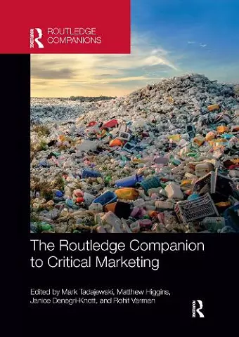 The Routledge Companion to Critical Marketing cover