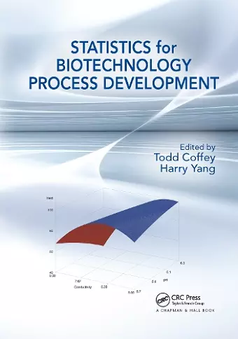 Statistics for Biotechnology Process Development cover