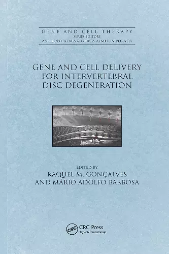 Gene and Cell Delivery for Intervertebral Disc Degeneration cover