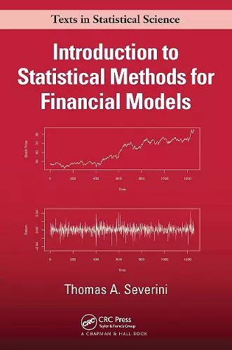 Introduction to Statistical Methods for Financial Models cover