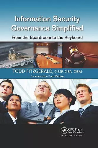 Information Security Governance Simplified cover