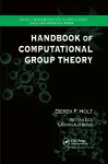 Handbook of Computational Group Theory cover