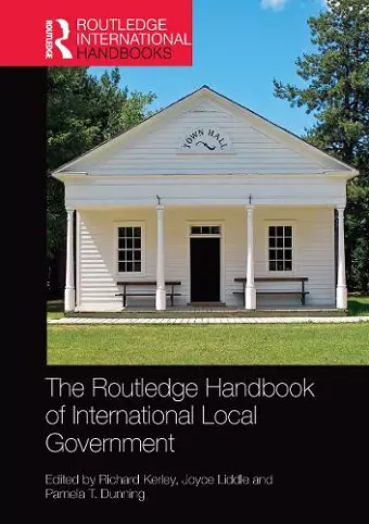 The Routledge Handbook of International Local Government cover