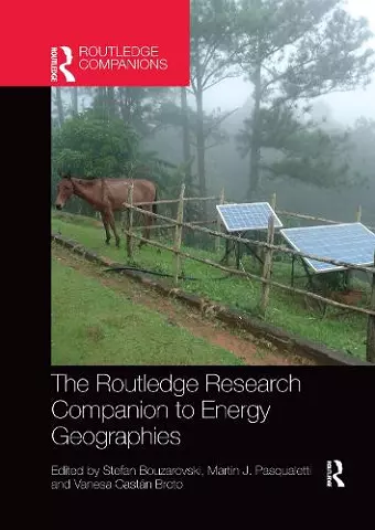 The Routledge Research Companion to Energy Geographies cover