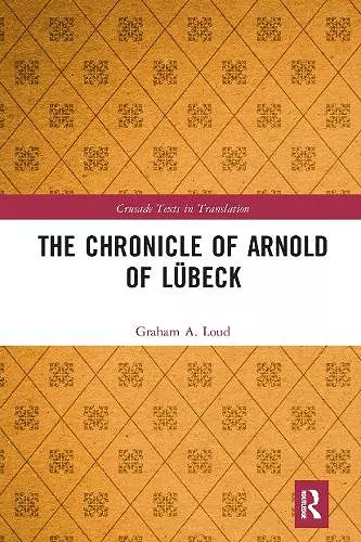 The Chronicle of Arnold of Lübeck cover