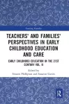 Teachers' and Families' Perspectives in Early Childhood Education and Care cover