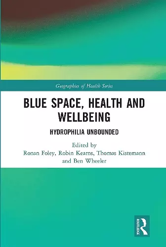 Blue Space, Health and Wellbeing cover