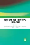 Food and Age in Europe, 1800-2000 cover