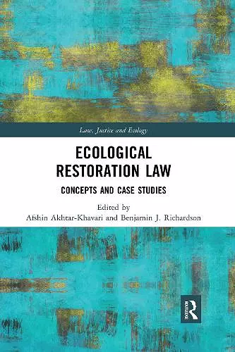 Ecological Restoration Law cover