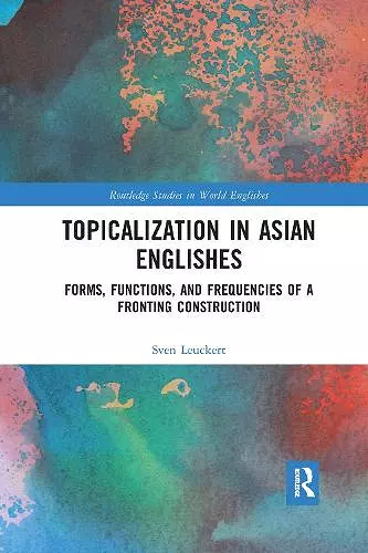 Topicalization in Asian Englishes cover