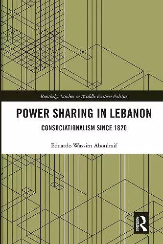 Power Sharing in Lebanon cover