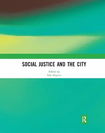 Social Justice and the City cover