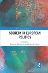 Secrecy in European Politics cover