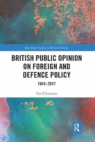 British Public Opinion on Foreign and Defence Policy cover