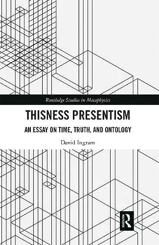 Thisness Presentism cover