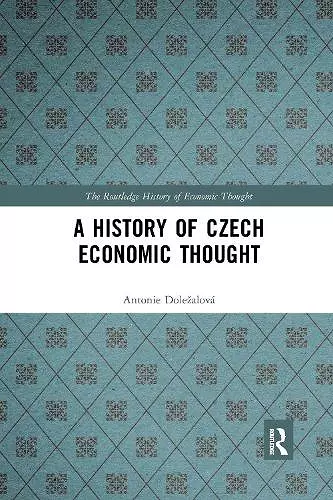 A History of Czech Economic Thought cover