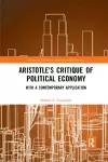 Aristotle's Critique of Political Economy cover