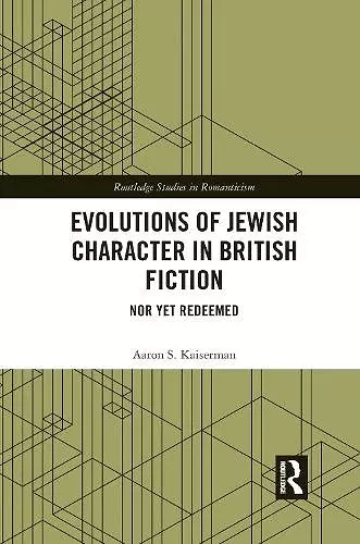 Evolutions of Jewish Character in British Fiction cover