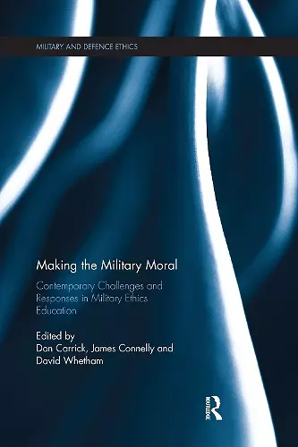 Making the Military Moral cover