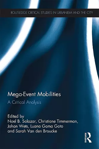 Mega-Event Mobilities cover