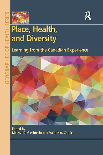 Place, Health, and Diversity cover