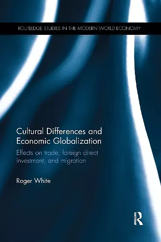 Cultural Differences and Economic Globalization cover