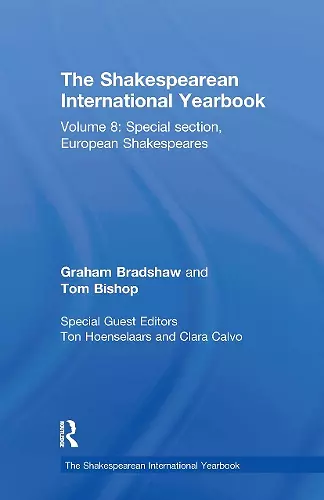 The Shakespearean International Yearbook cover