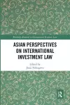 Asian Perspectives on International Investment Law cover