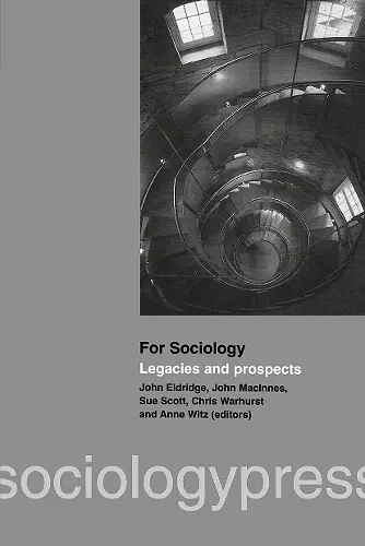 For Sociology cover